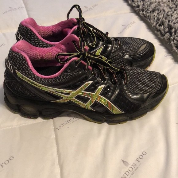 ASICS  GEL NIMBUS 14 RUNNING SNEAKERS - Picture 1 of 14